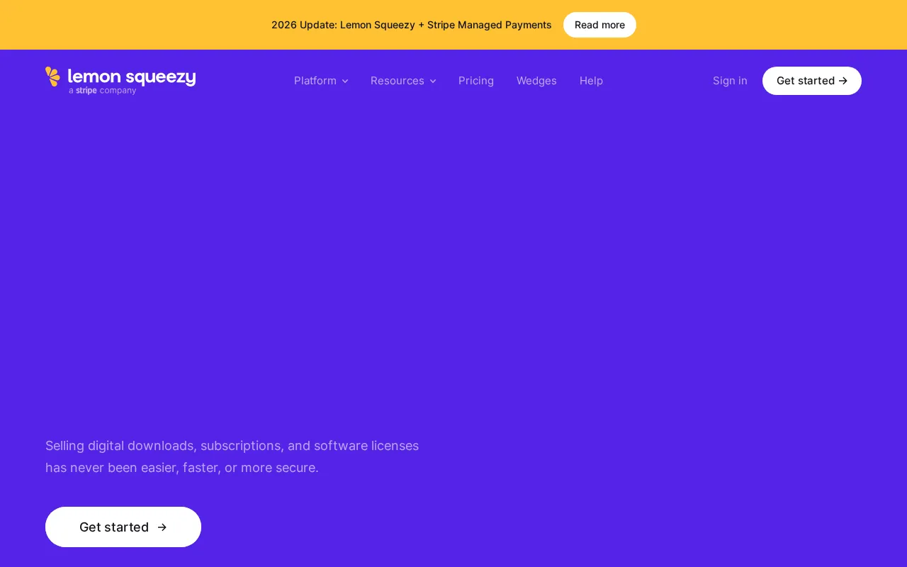 Lemon Squeezy — preview screenshot