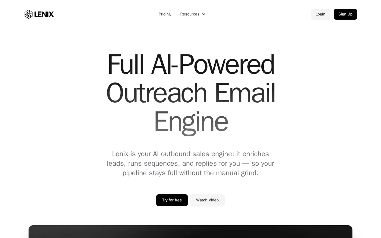 Lenix — preview screenshot