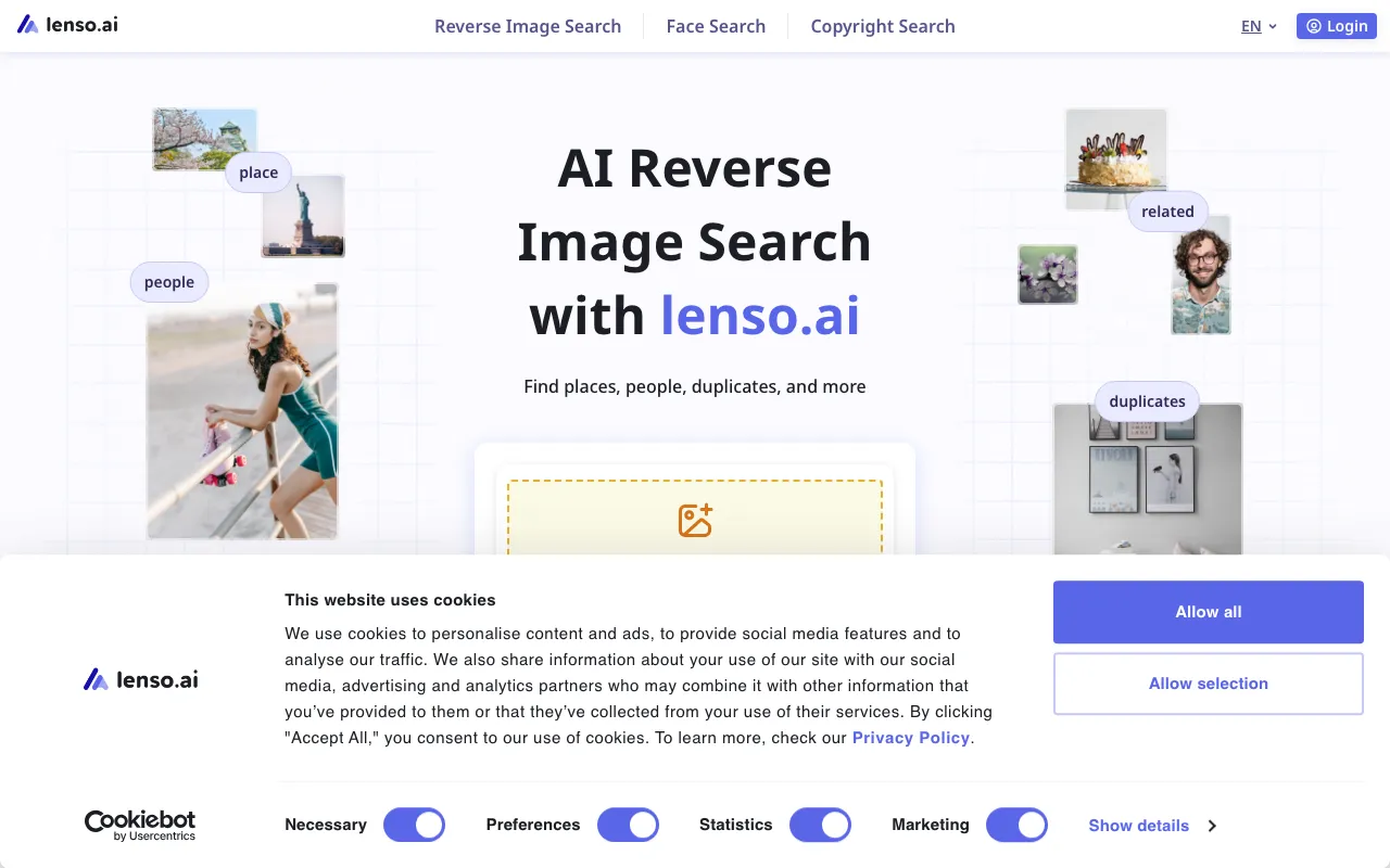 lenso.ai — preview screenshot