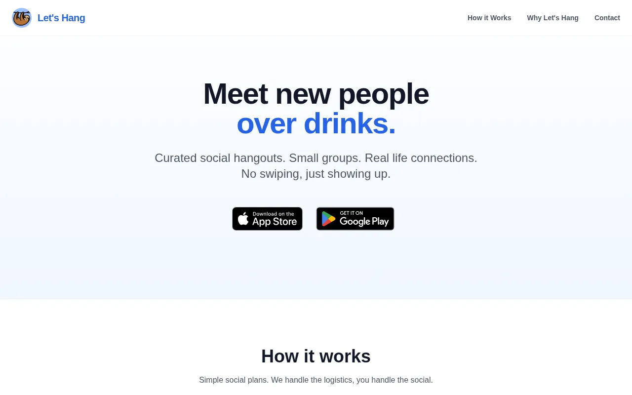Let's Hang — preview screenshot