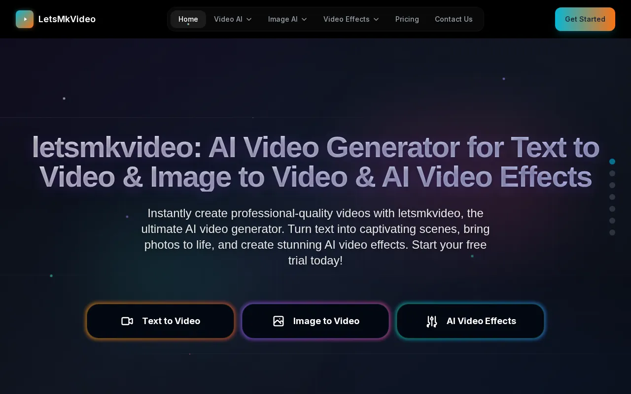 LetsMkVideo — preview screenshot
