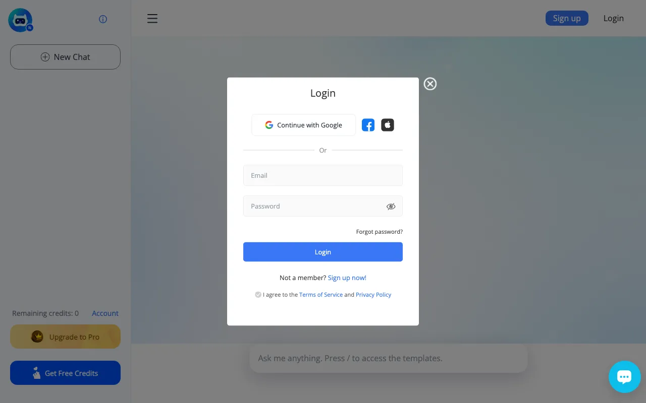 LetsView Chat — preview screenshot