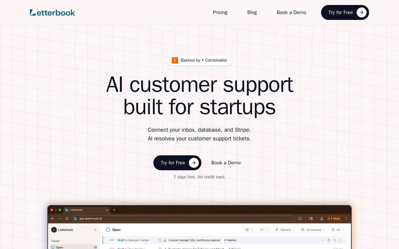 Letterbook — preview screenshot