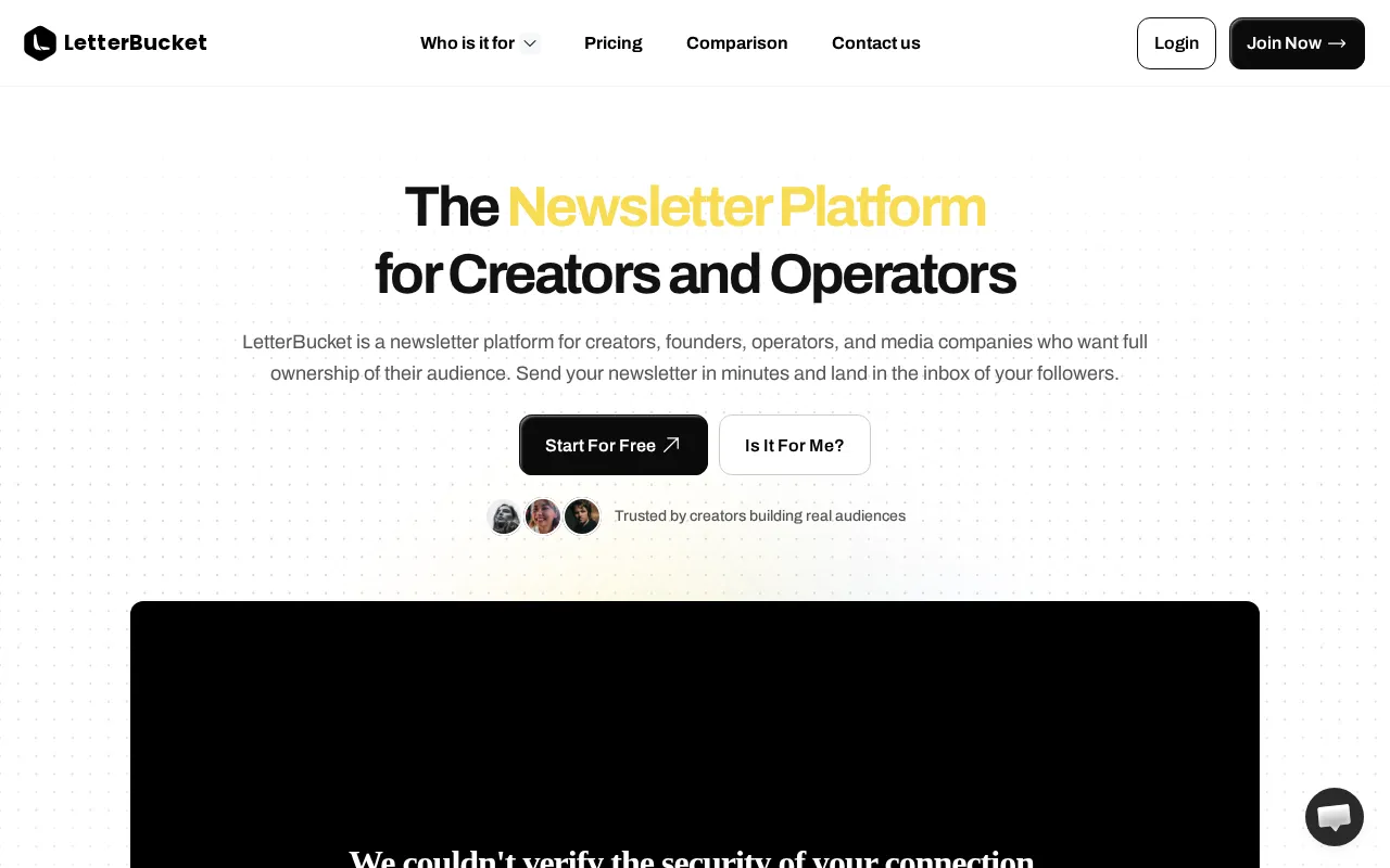 LetterBucket — preview screenshot