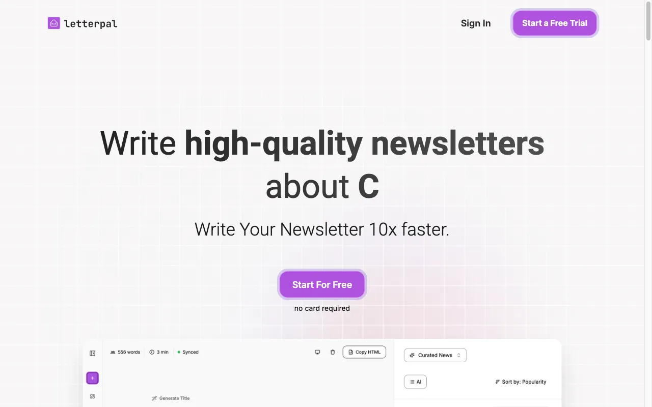 Letterpal — preview screenshot