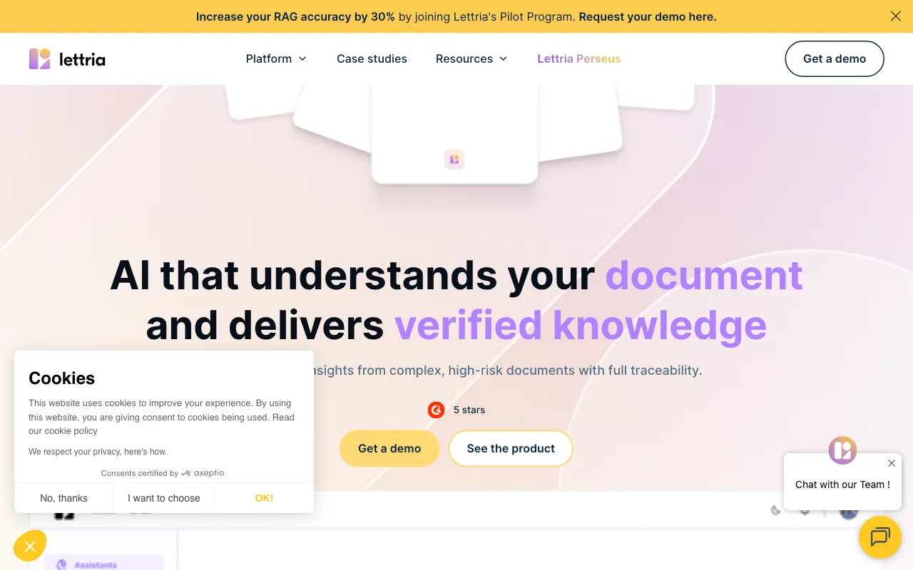 Lettria — preview screenshot