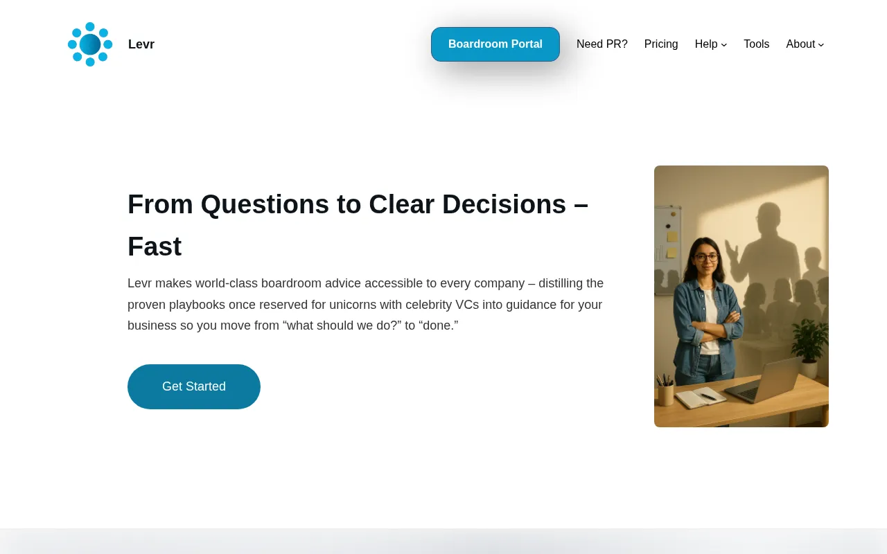 Levr — preview screenshot