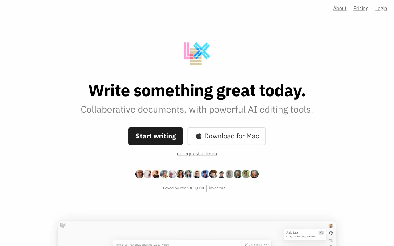 Lex — preview screenshot