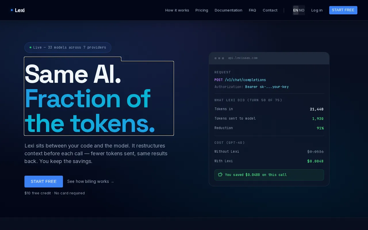 Lexi — preview screenshot