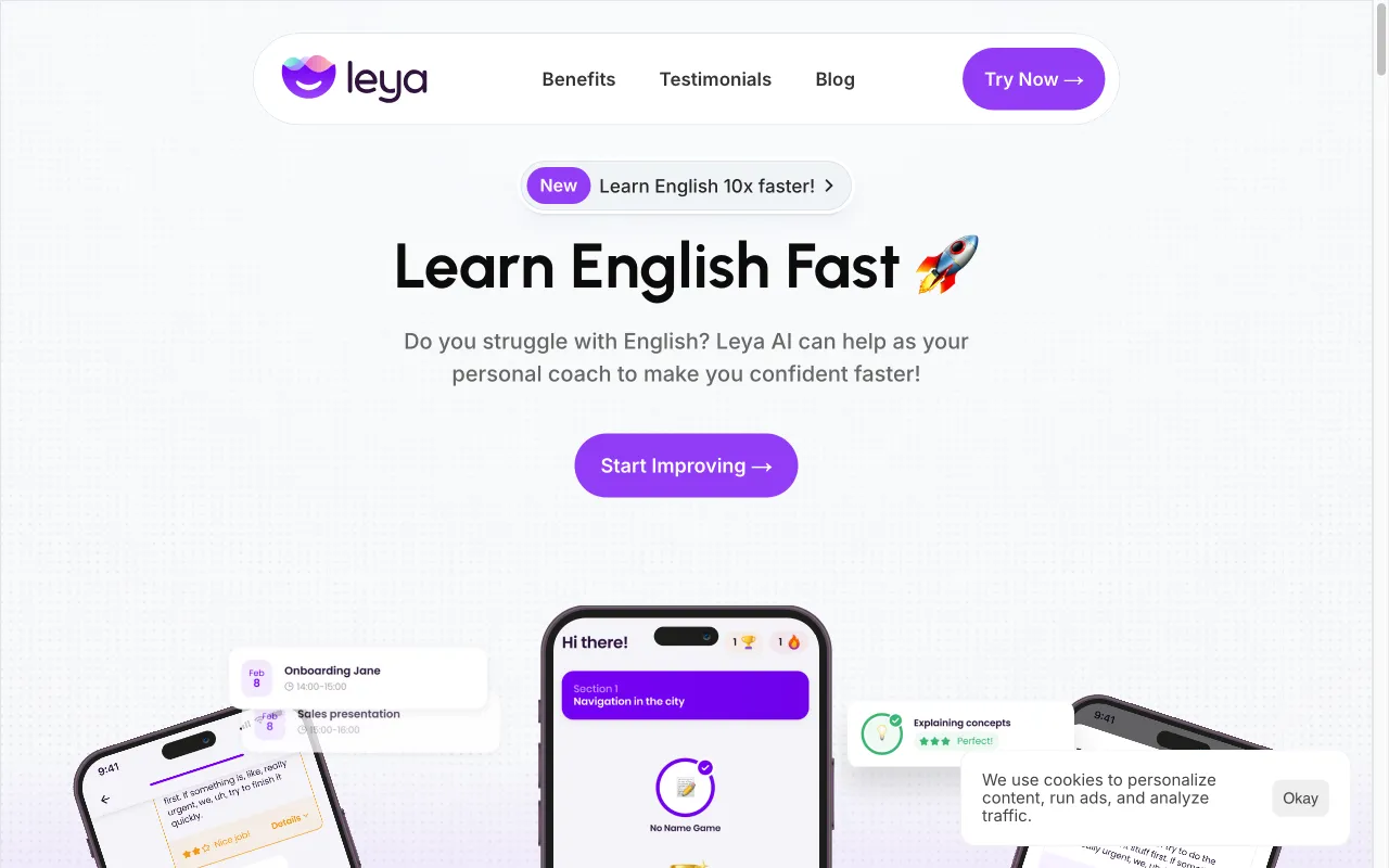 Leya AI — preview screenshot