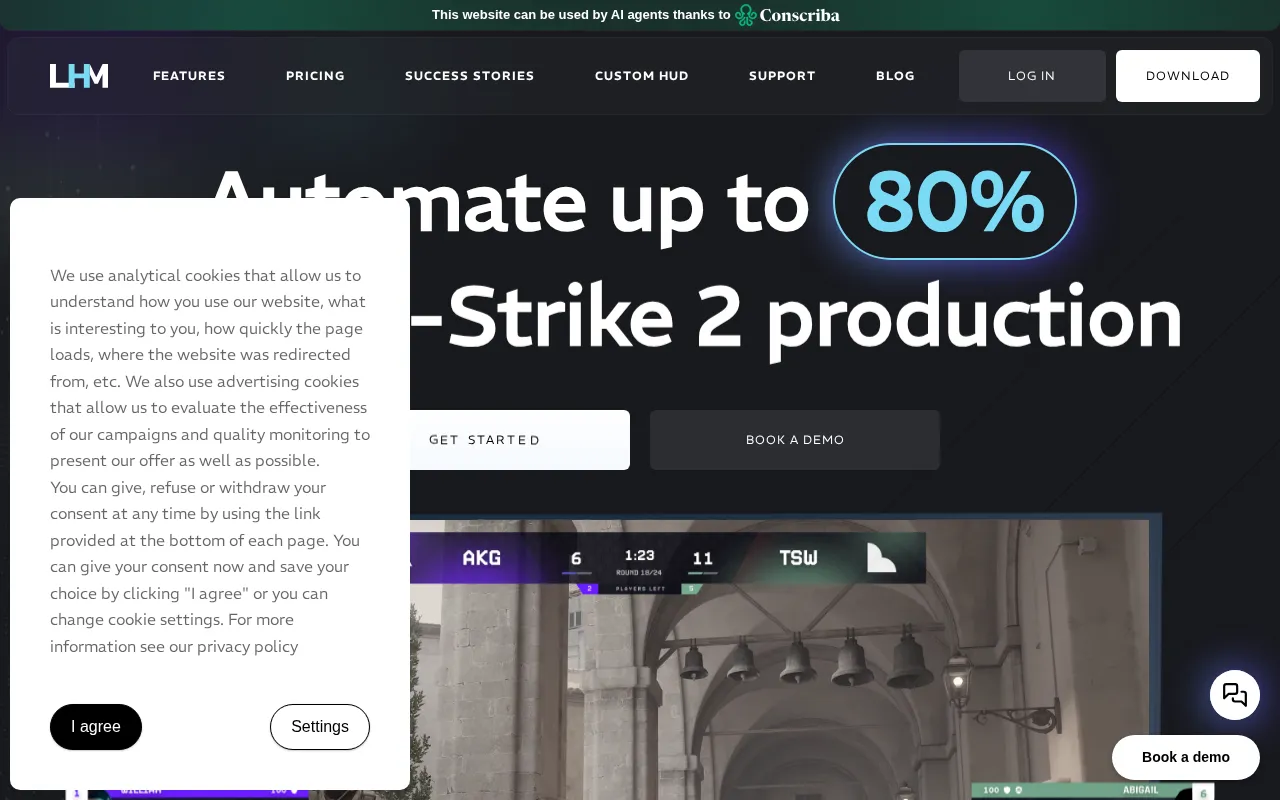 LHM.gg — preview screenshot