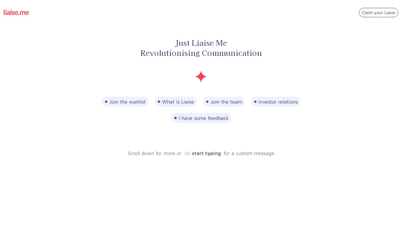 Liaise — preview screenshot