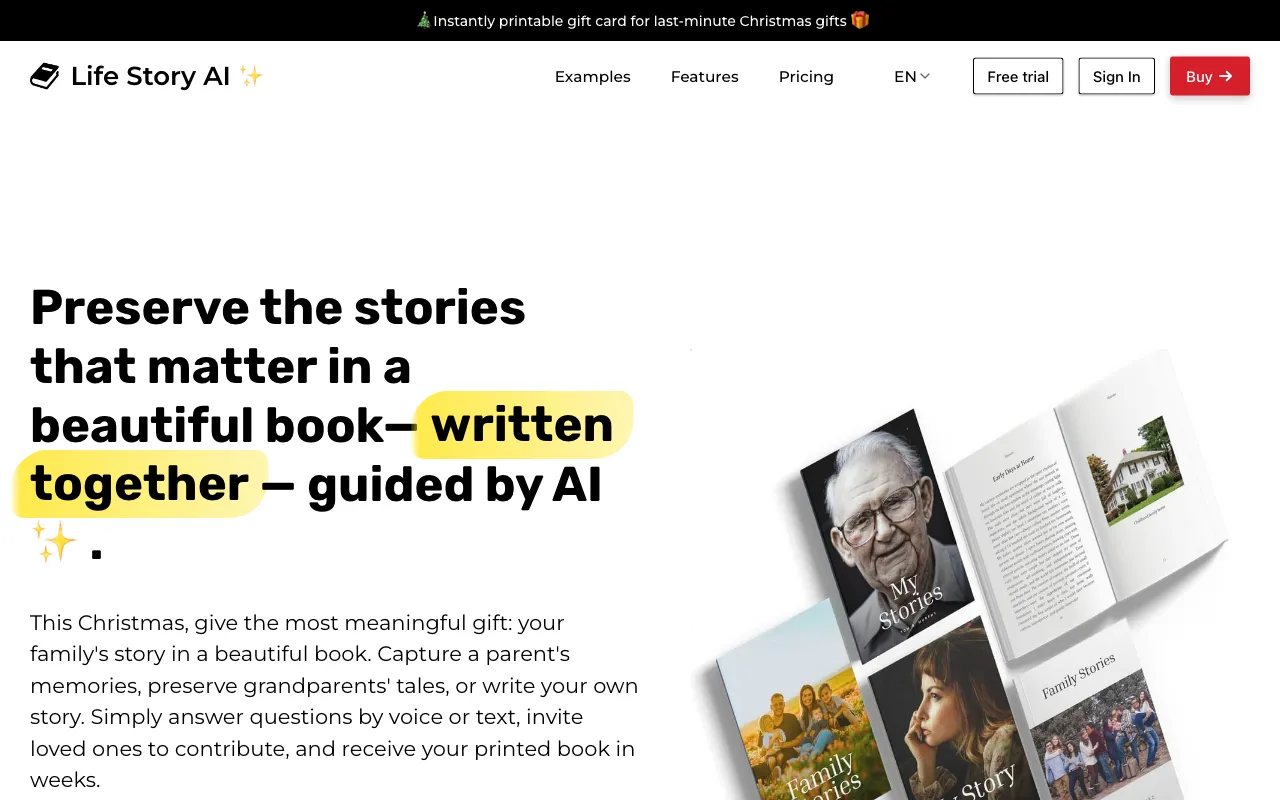 Life Story AI — preview screenshot