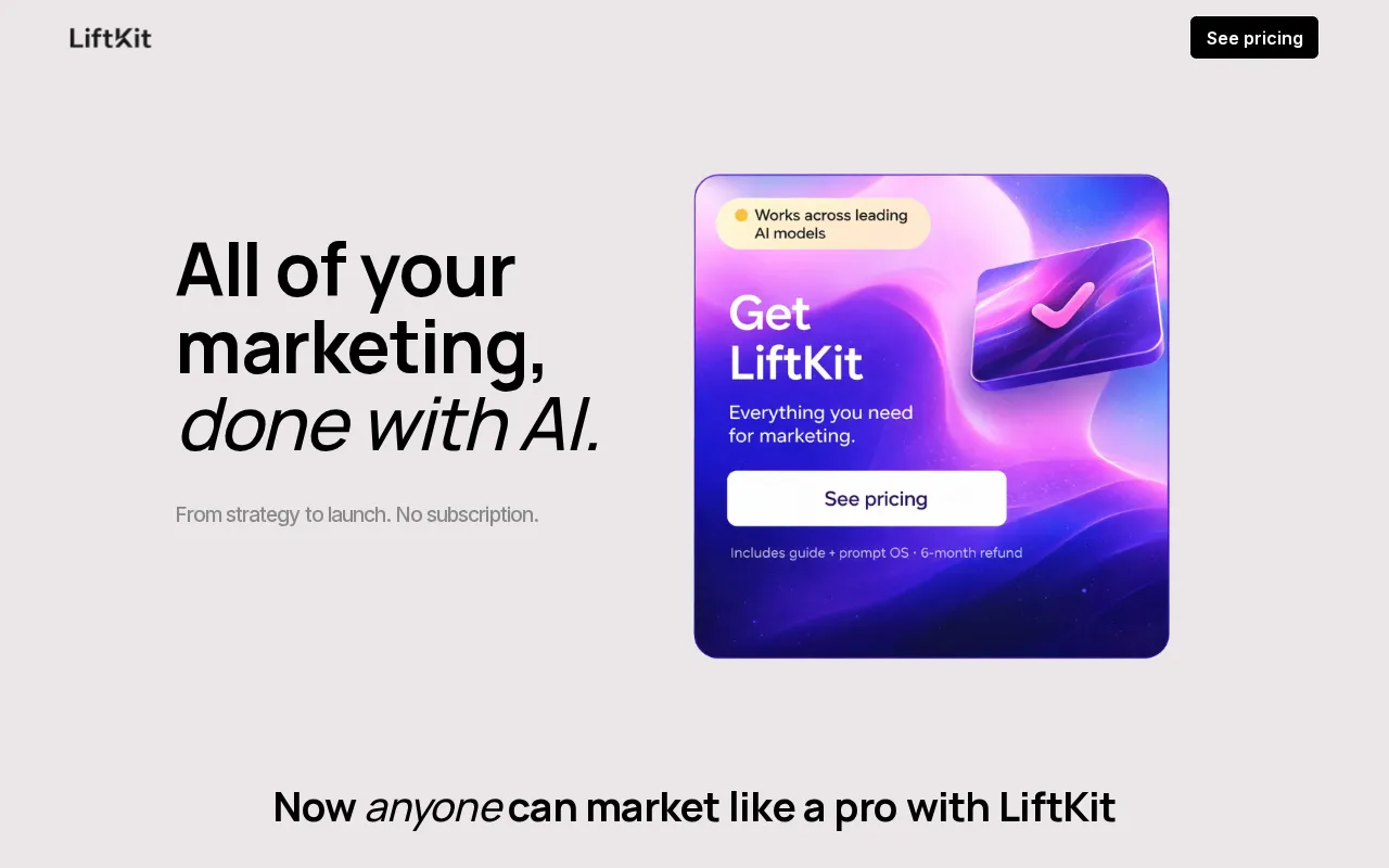 LiftKit — preview screenshot