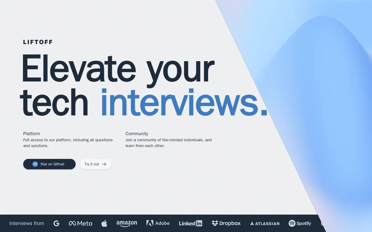 Liftoff — preview screenshot
