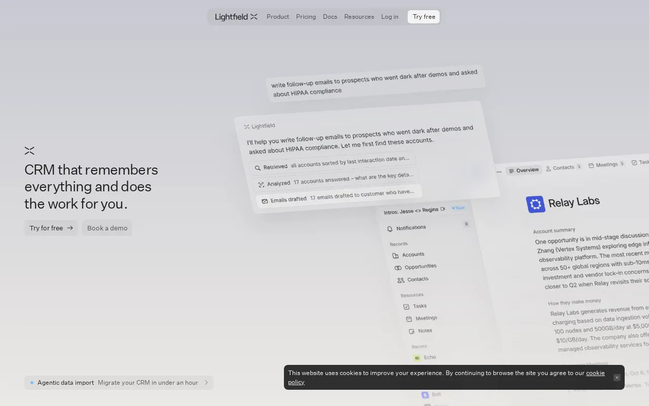 Lightfield — preview screenshot