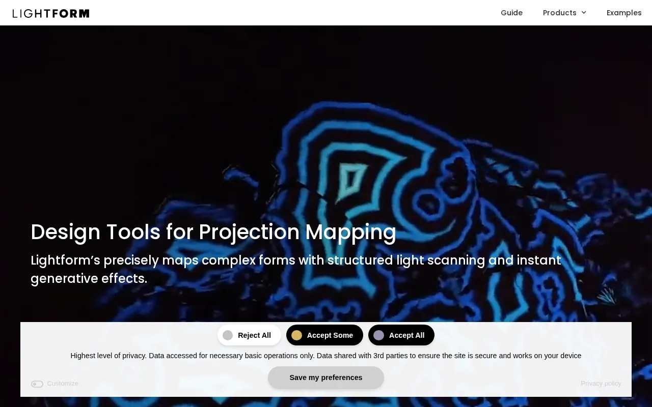 Lightform — preview screenshot