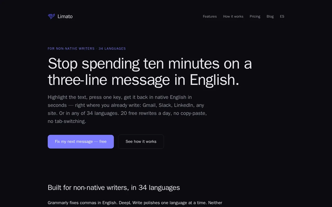 Limato — preview screenshot