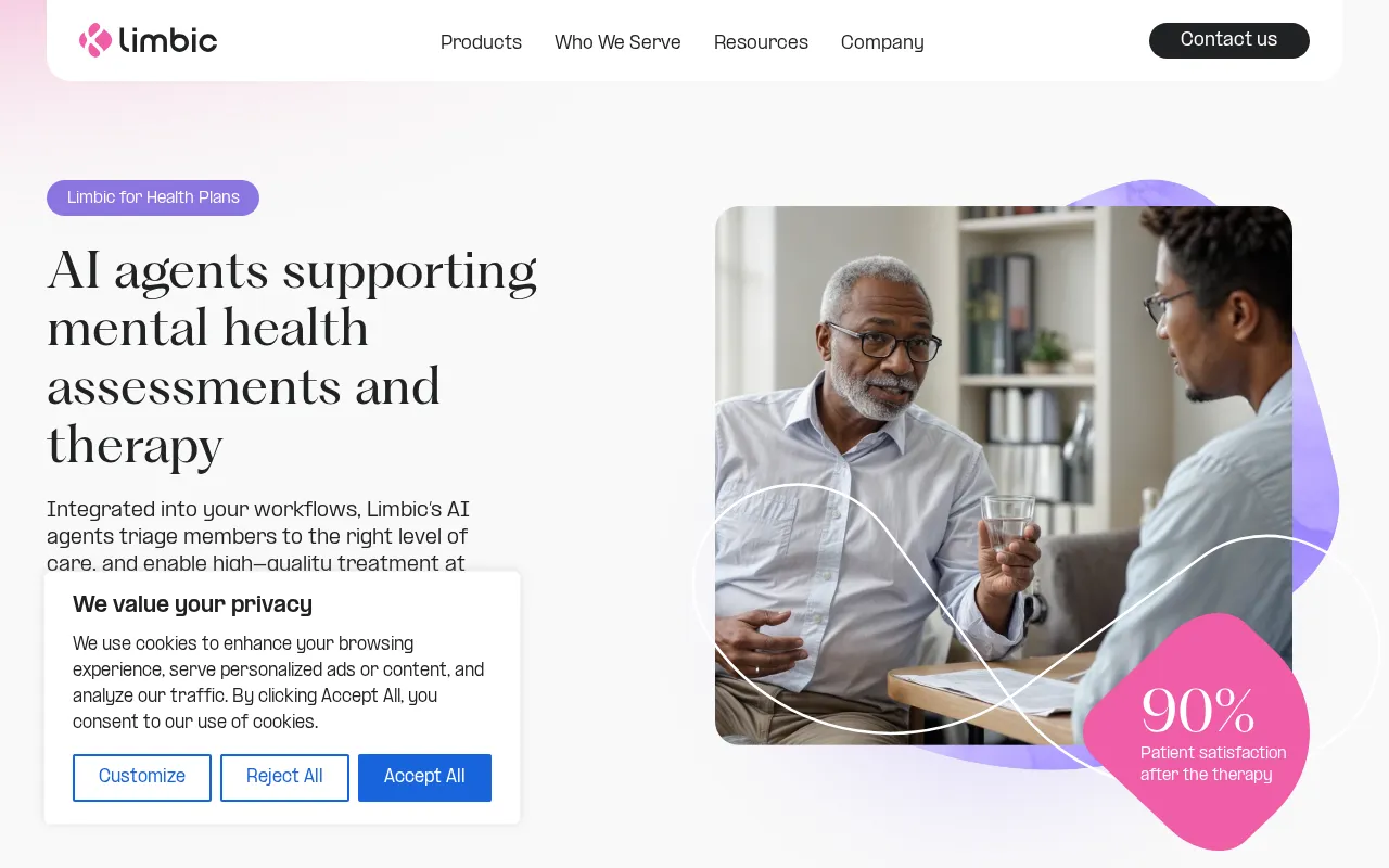 Limbic — pricing page
