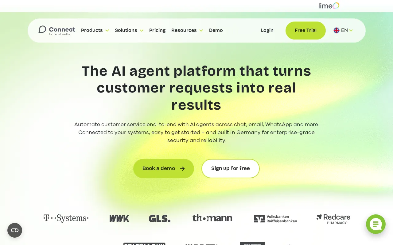 Lime Connect — preview screenshot