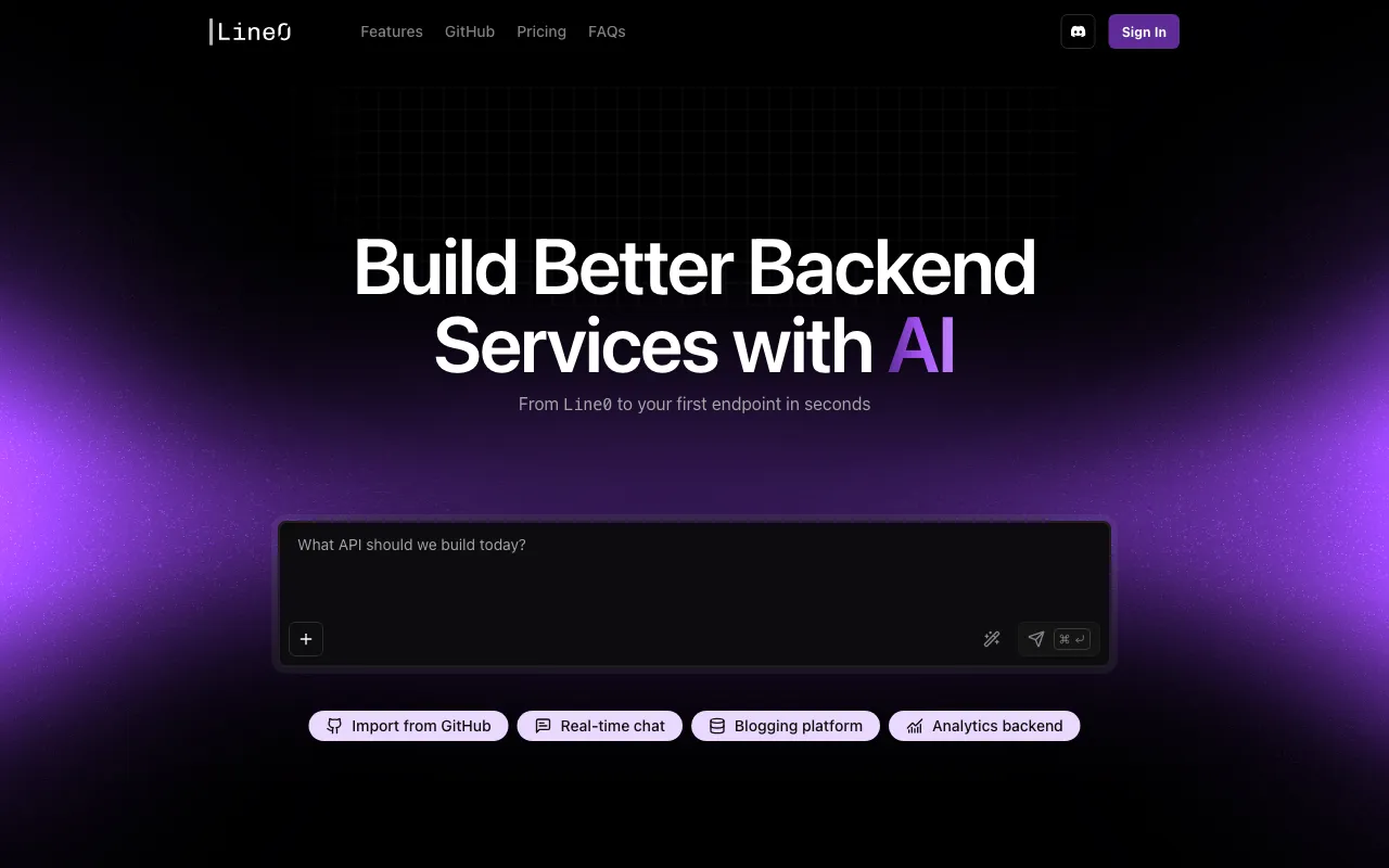 Line0 — preview screenshot