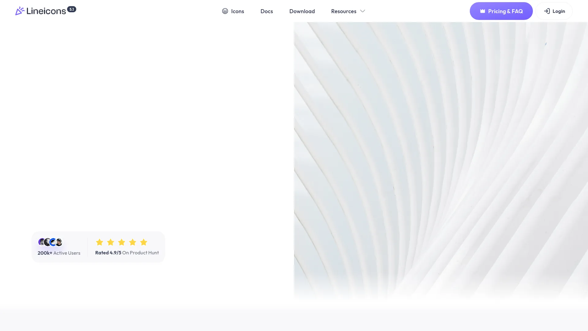 Lineicons — preview screenshot