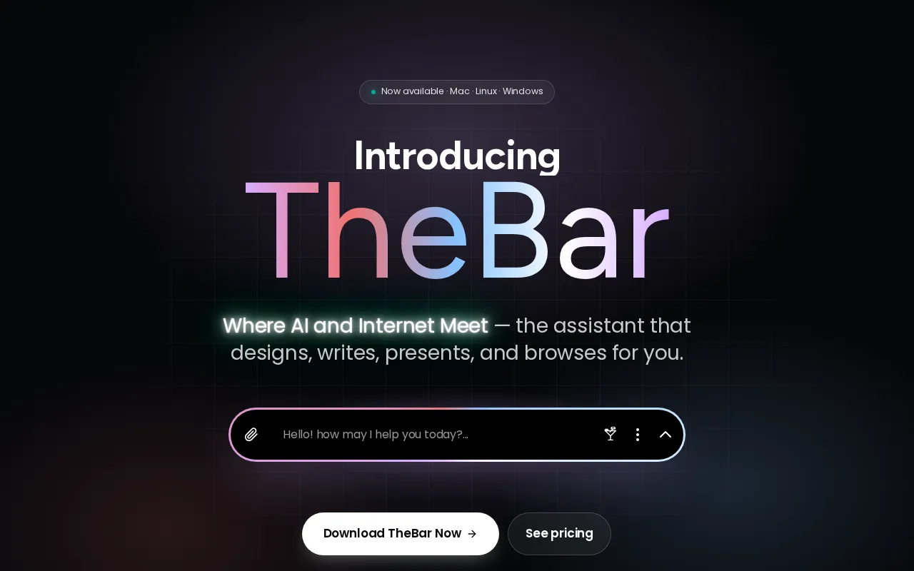 TheBar from linesNcircles — preview screenshot