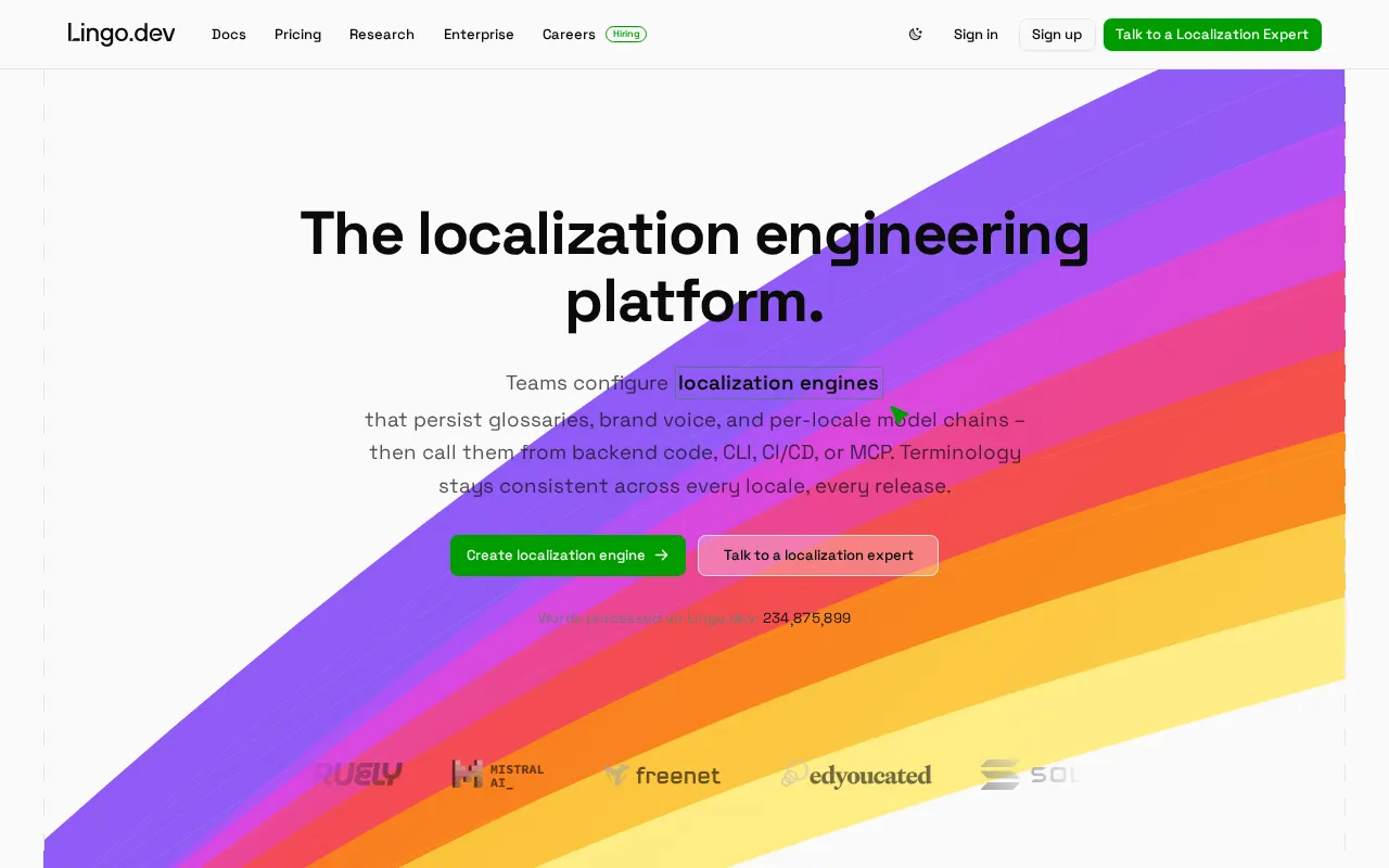 Lingo.dev — preview screenshot