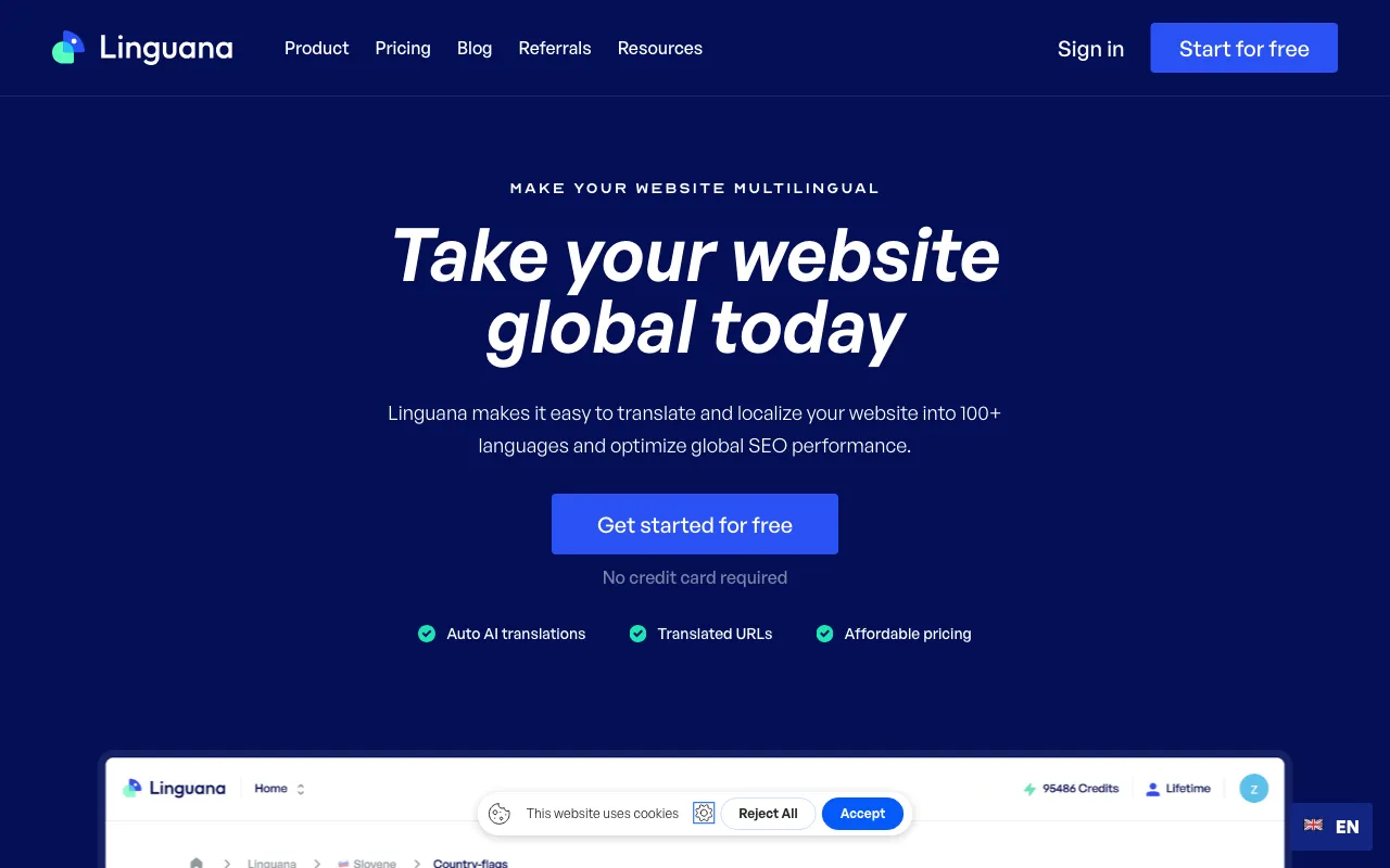Linguana — preview screenshot