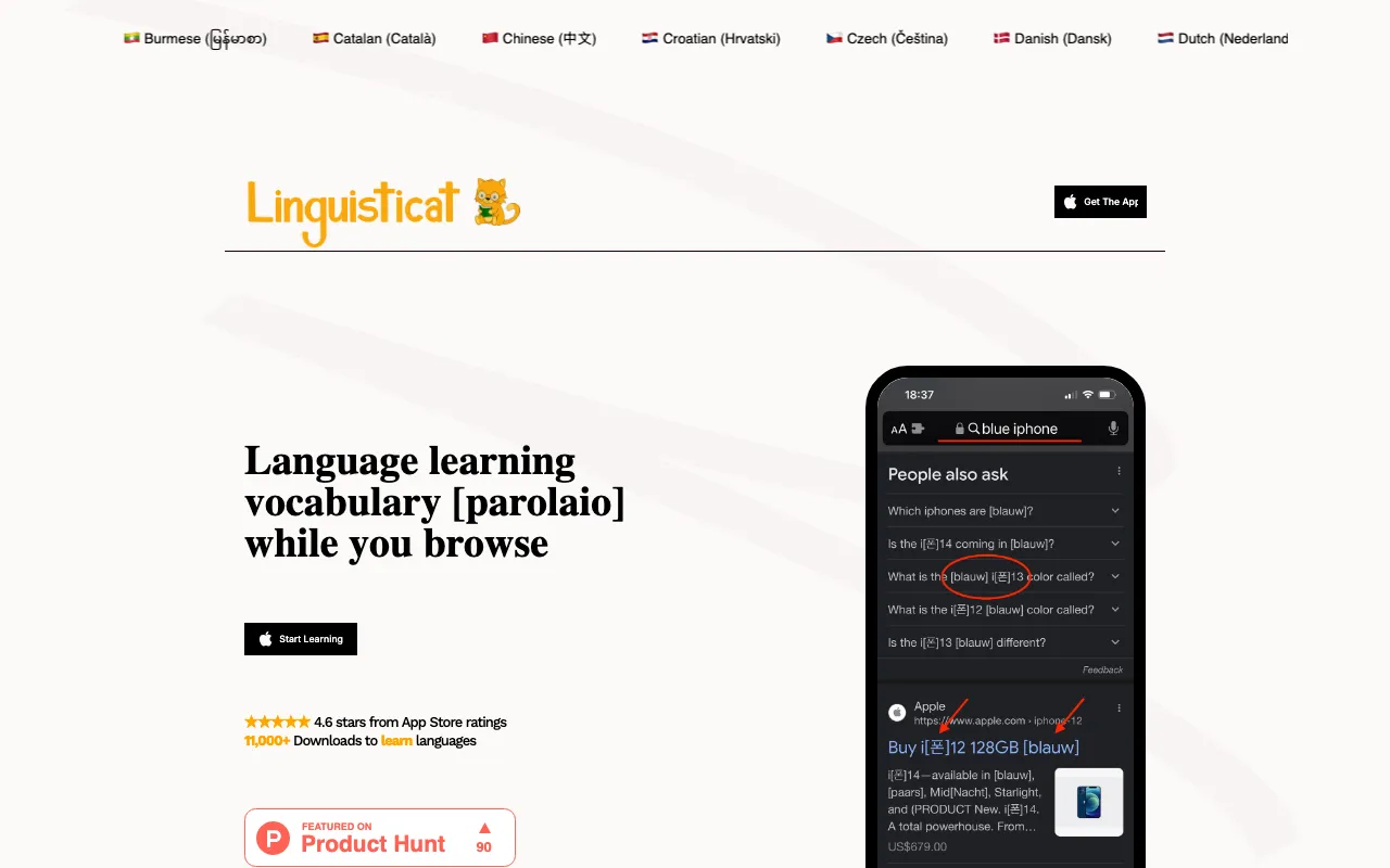 Linguisticat — preview screenshot
