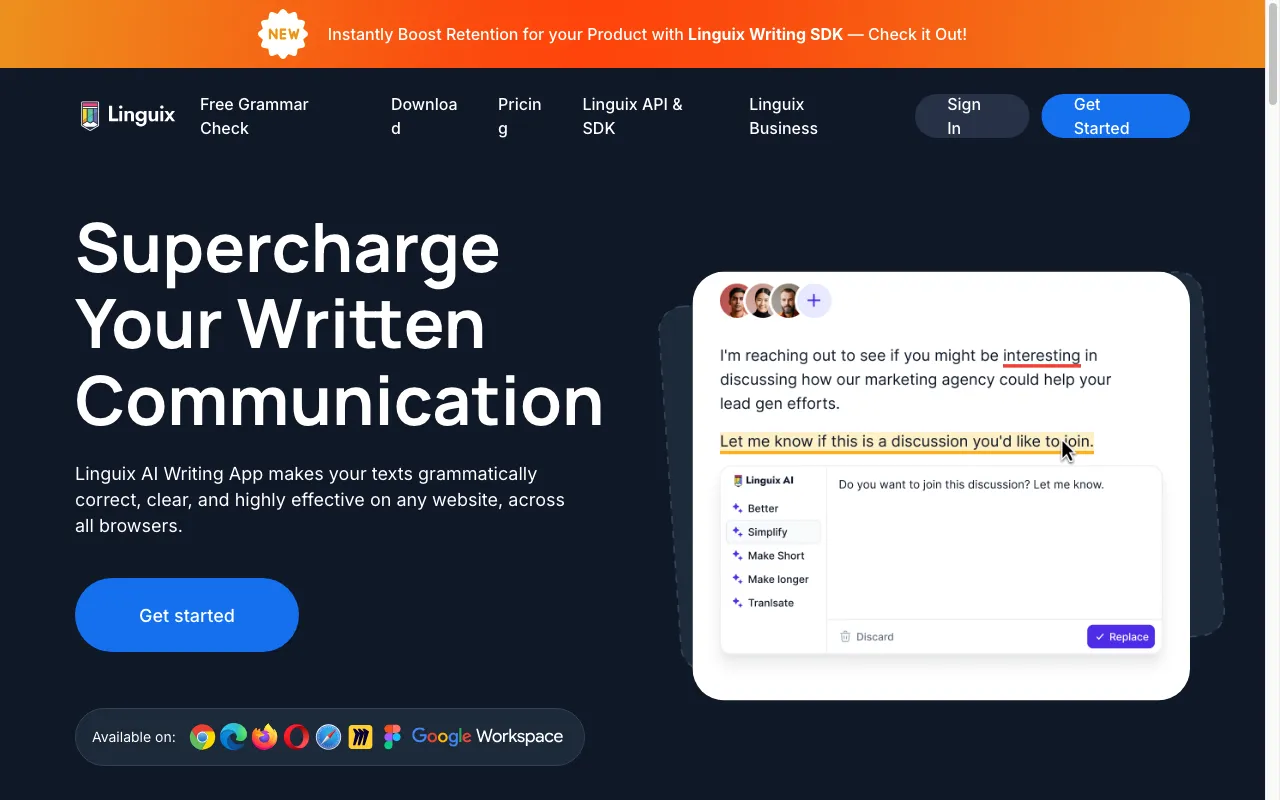 Linguix — preview screenshot
