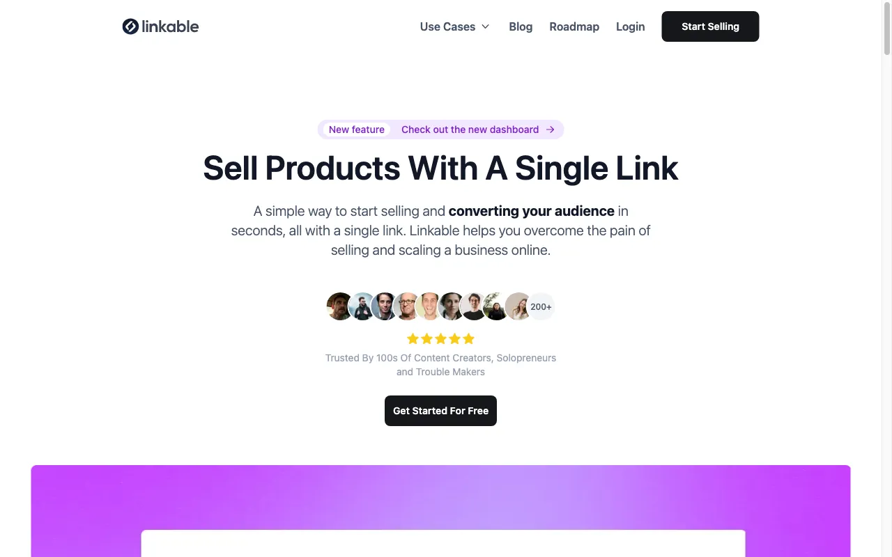 Linkable — preview screenshot