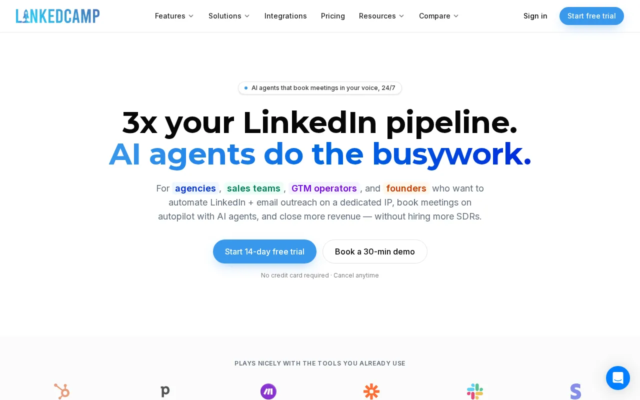 LinkedCamp — preview screenshot