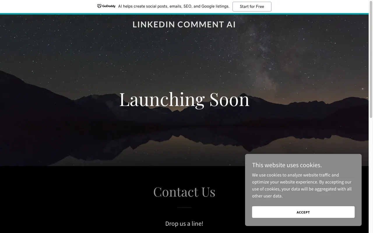 LinkedIn Comment AI — preview screenshot