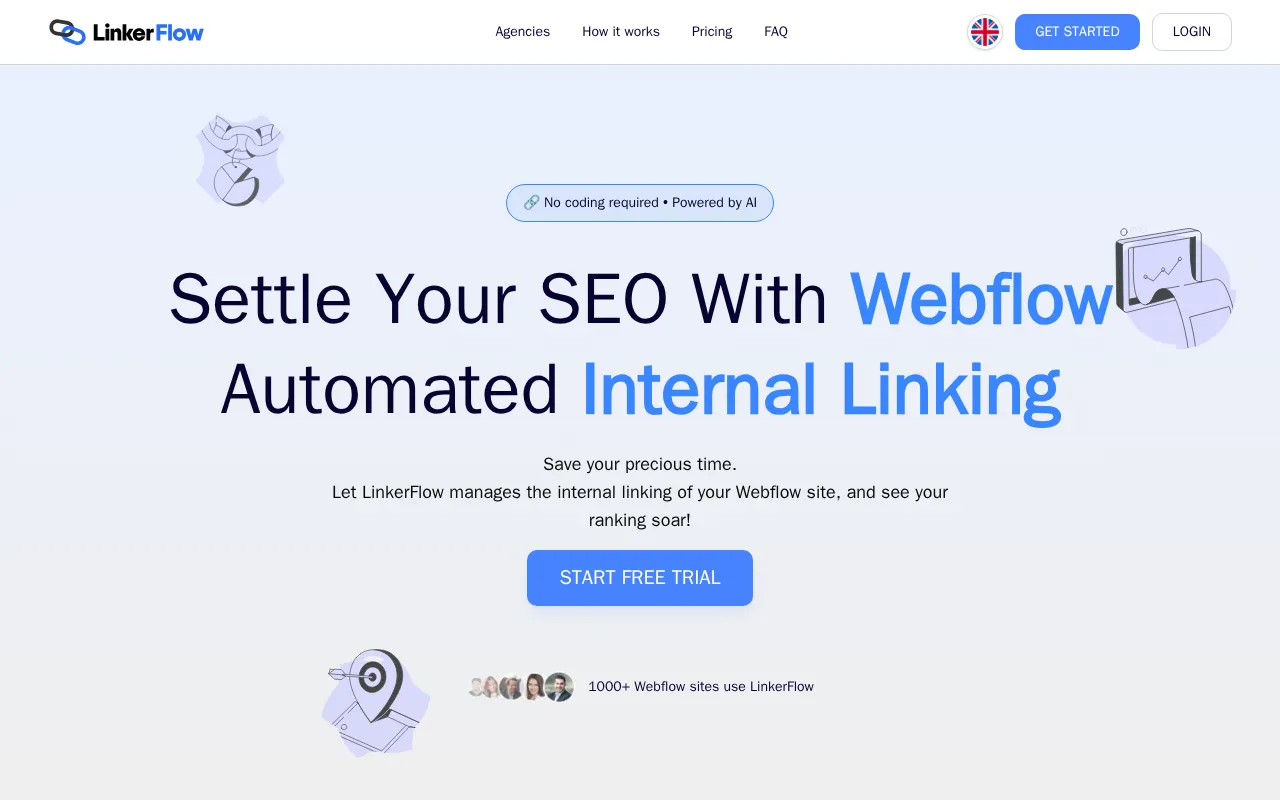 LinkerFlow — preview screenshot