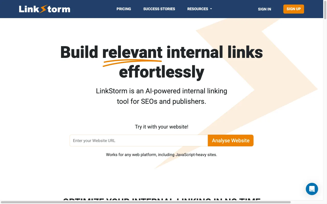 LinkStorm — preview screenshot