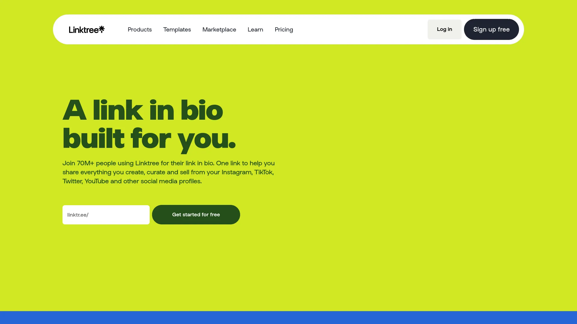 Linktree — preview screenshot