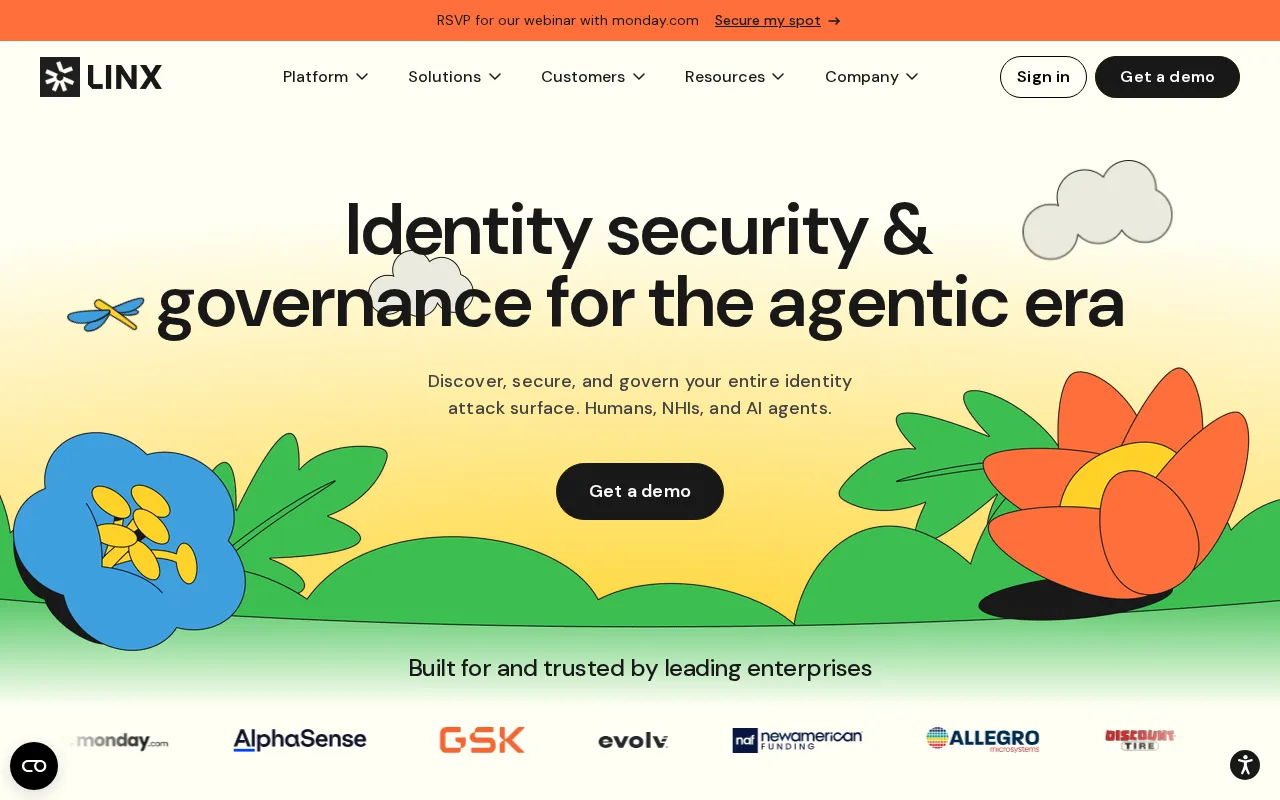 Linx Security — preview screenshot