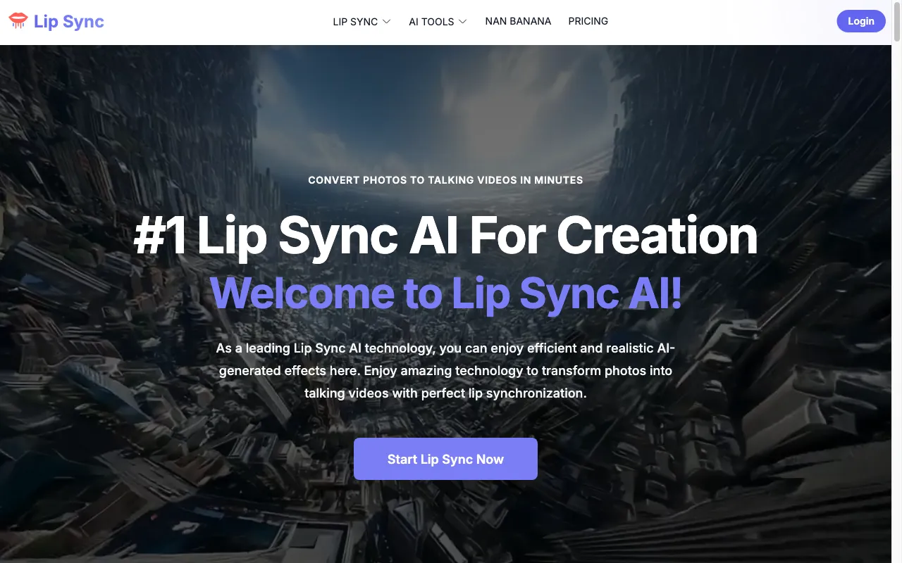 Lip Sync AI — preview screenshot