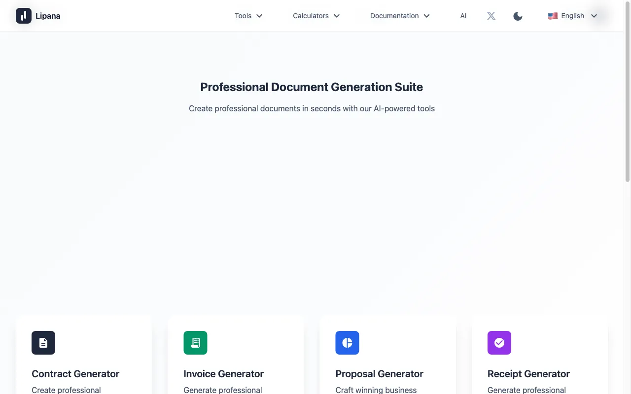 Lipana — preview screenshot