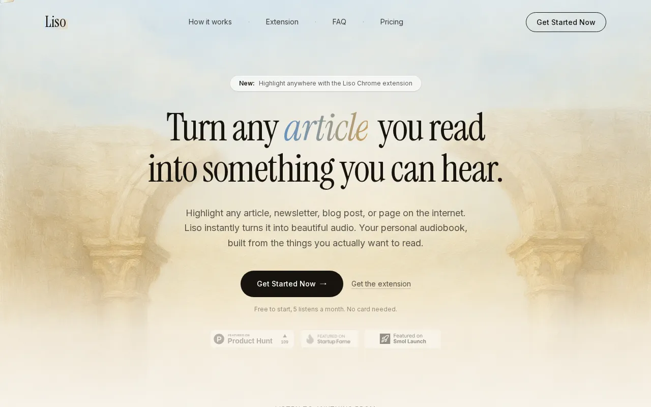 Liso — preview screenshot