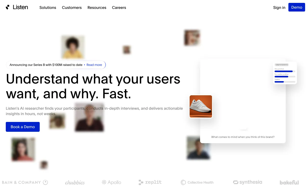 Listen Labs — preview screenshot