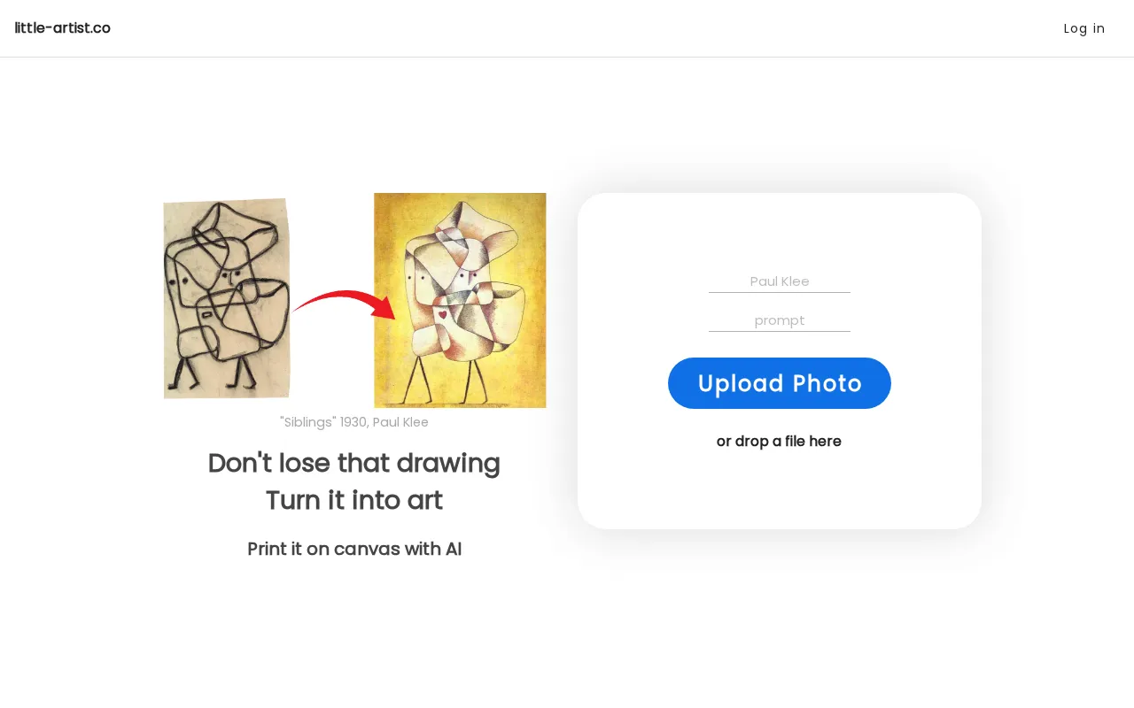 little-artist.co — preview screenshot