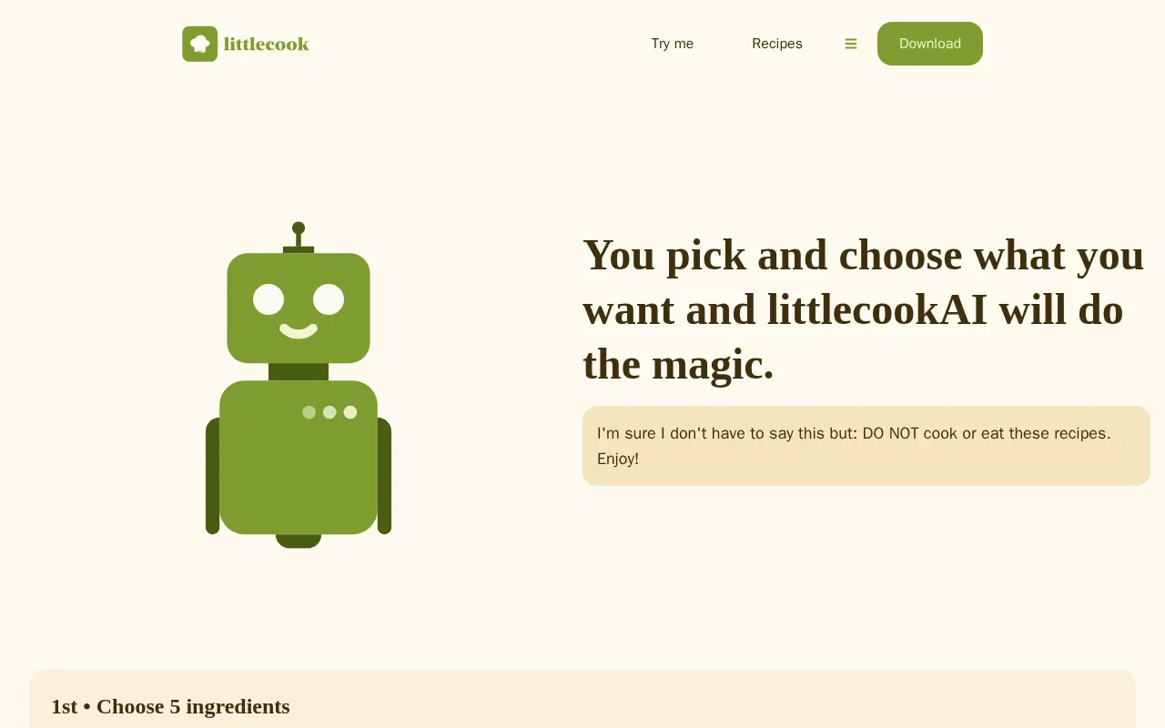 Littlecook — preview screenshot