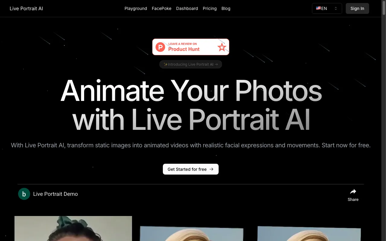 liveportrait.org — preview screenshot
