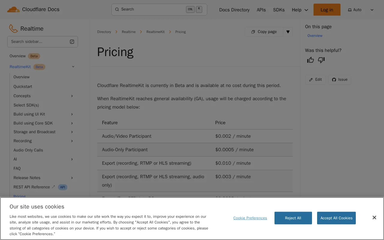 Dyte — pricing page