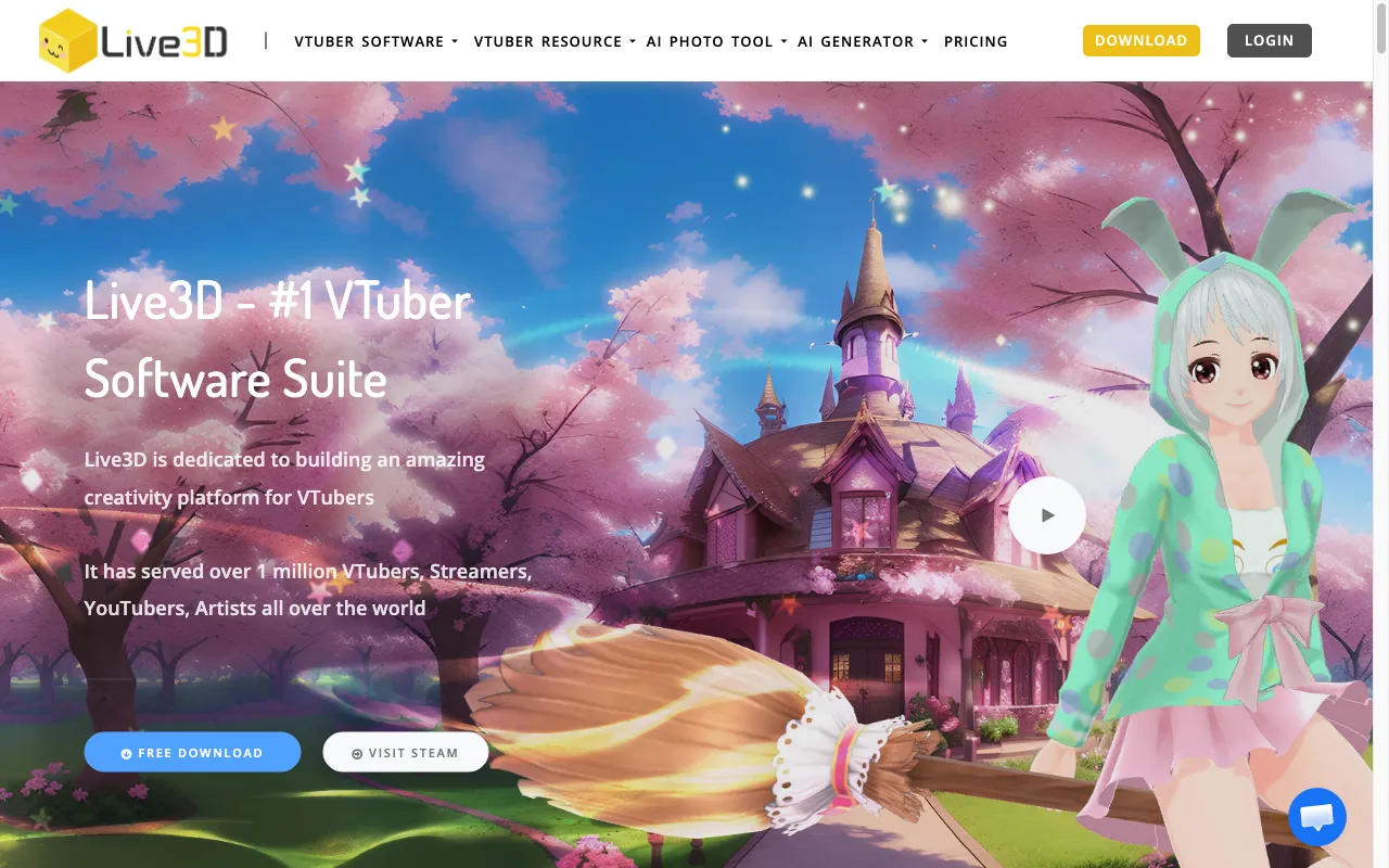 Live3D — preview screenshot