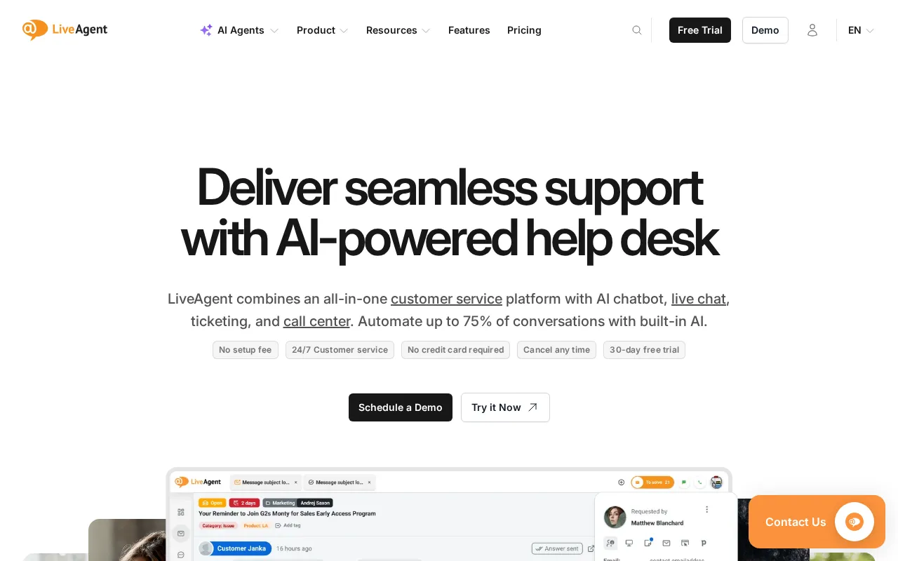 Liveagent — preview screenshot