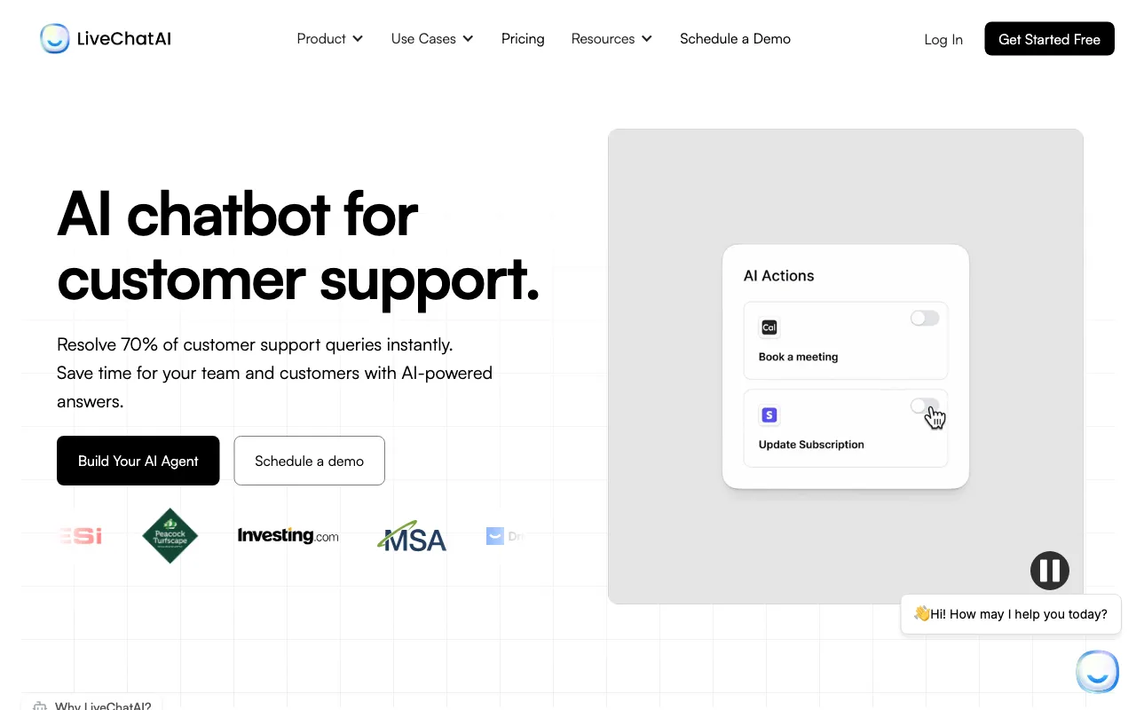 LiveChatAI — preview screenshot