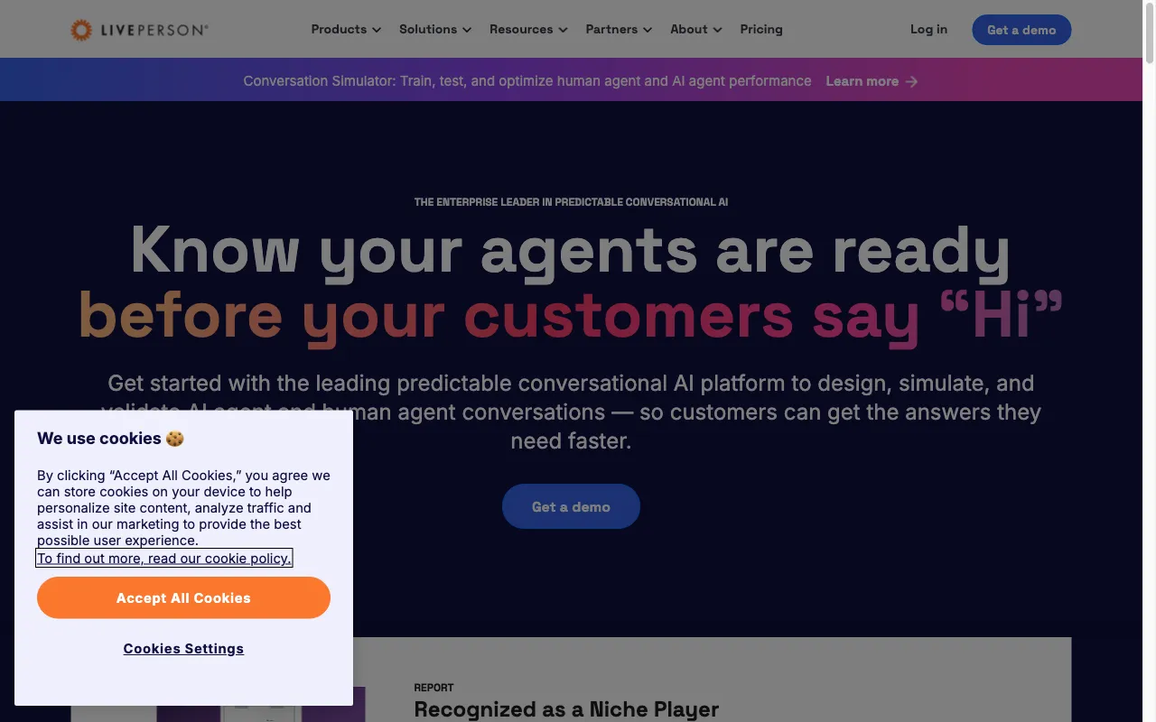 LivePerson — preview screenshot